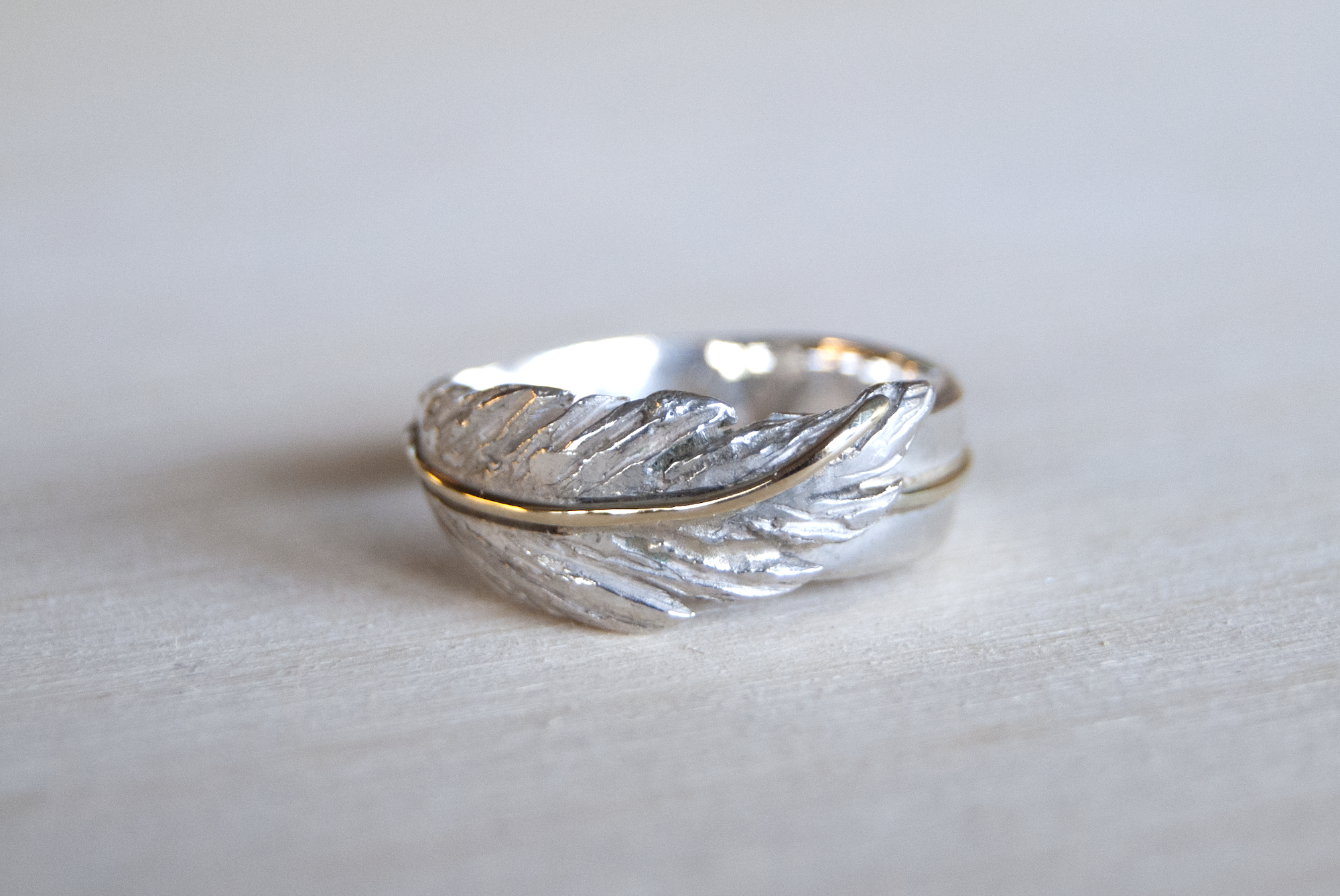 Veerkracht collectie | Zilveren ring | Veldjuwelen